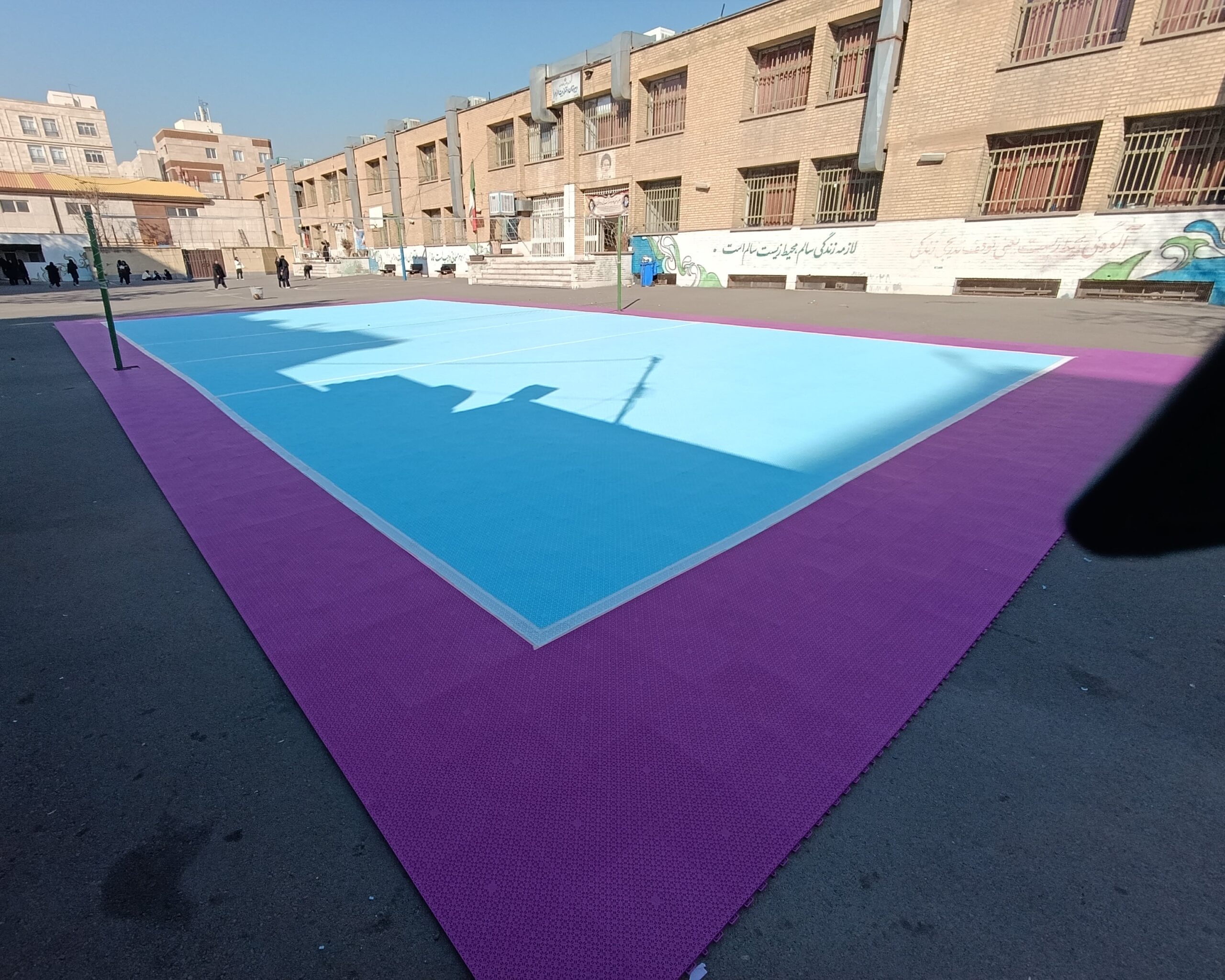 کفپوش تایل کورت